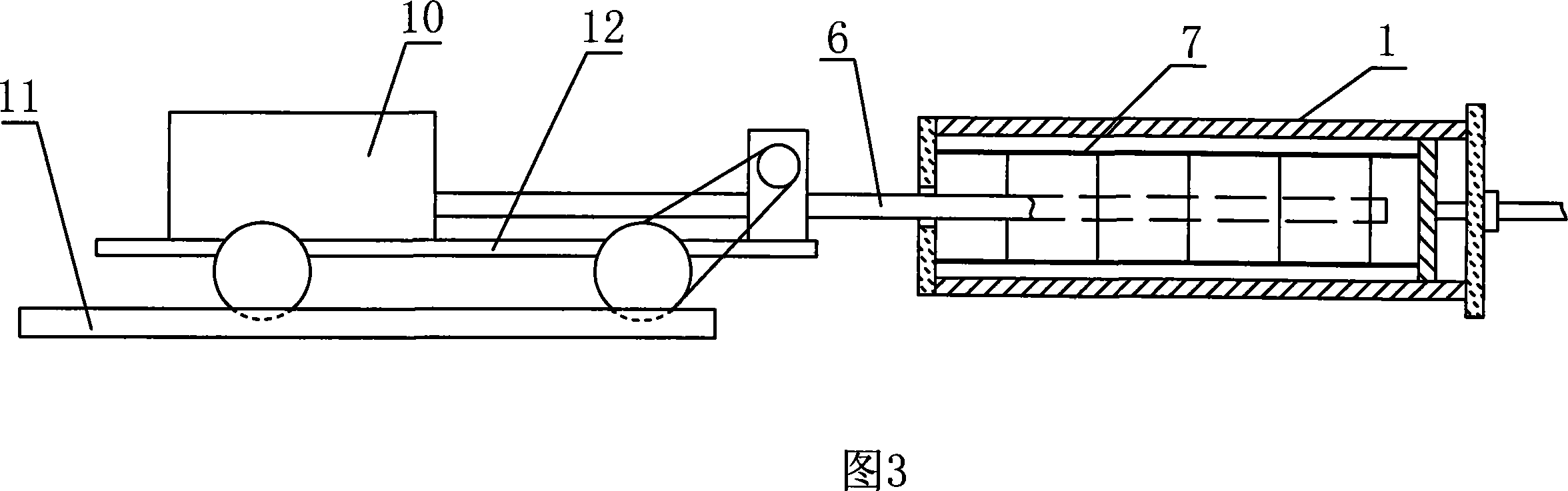 Pipe pile production technology and apparatus for axial distribution after mould combination