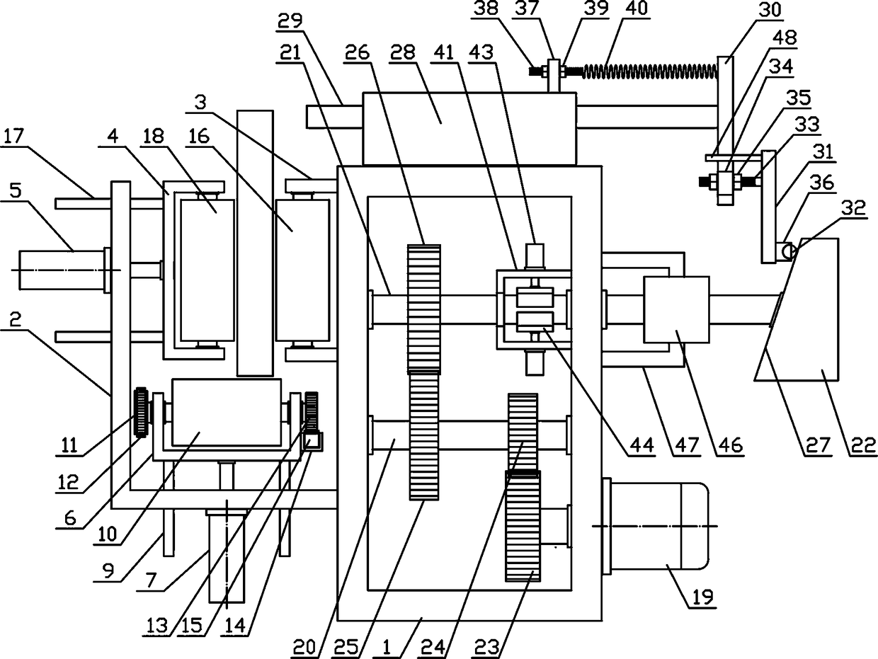 Sheet conveying and grooving device