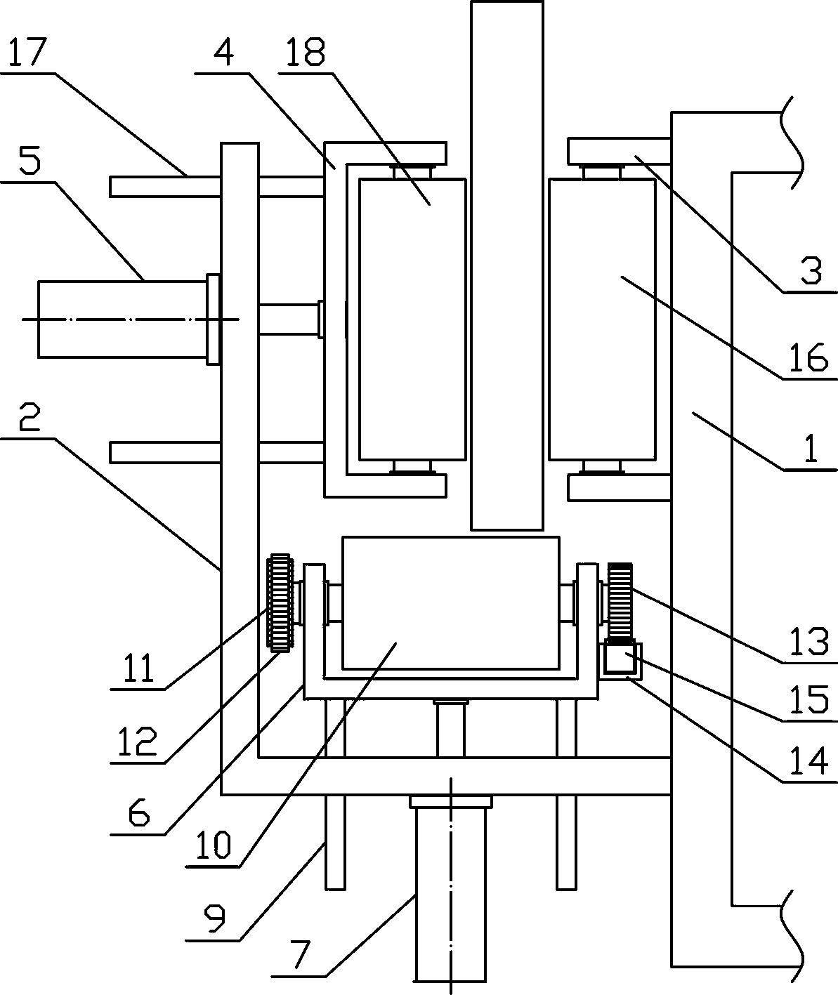 Sheet conveying and grooving device