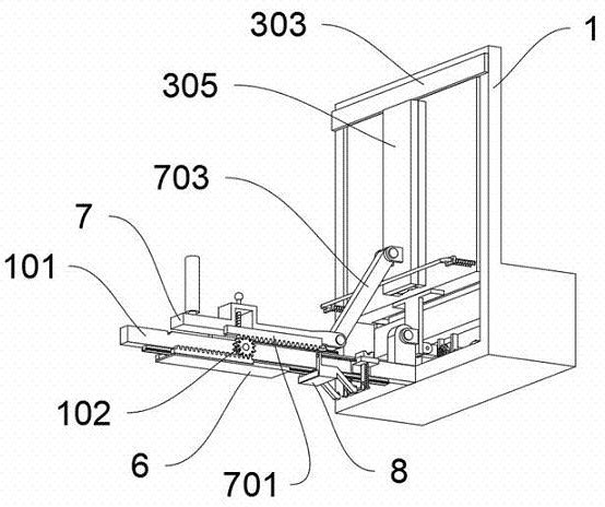 A publication reading display device based on anti-damage of reading publications