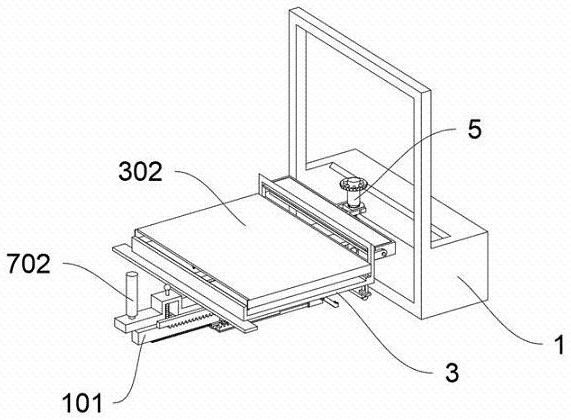 A publication reading display device based on anti-damage of reading publications