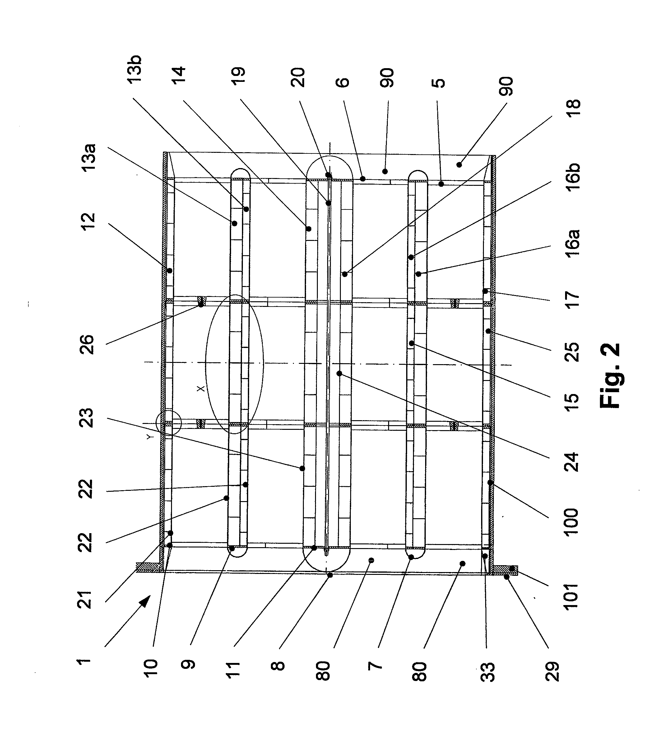 Duct Sound Damper For A Flow Machine