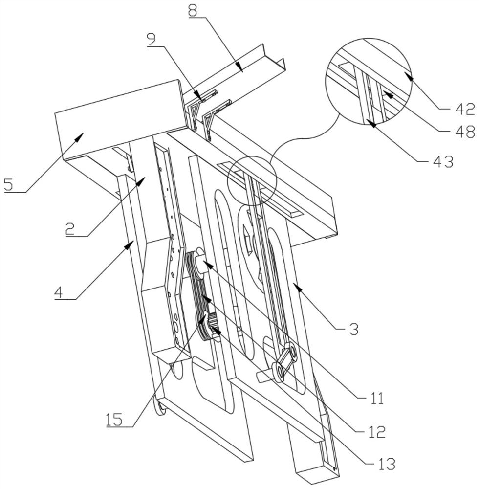 Warm precision forging forming conveying equipment for gear