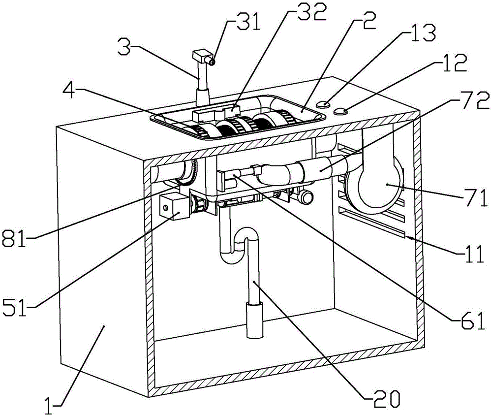 Automatic hand washer-dryer