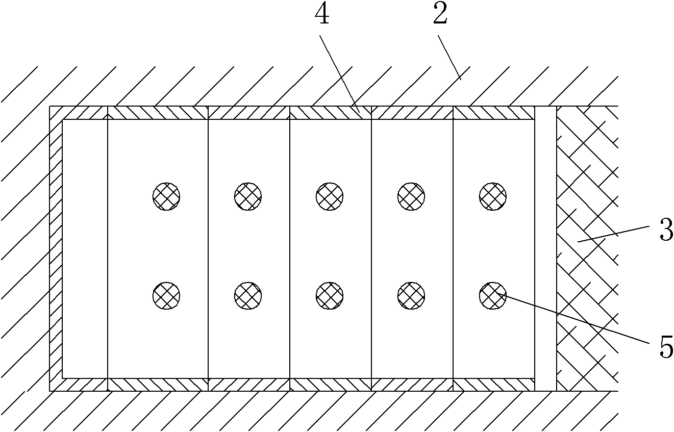 Mining method for ore bed