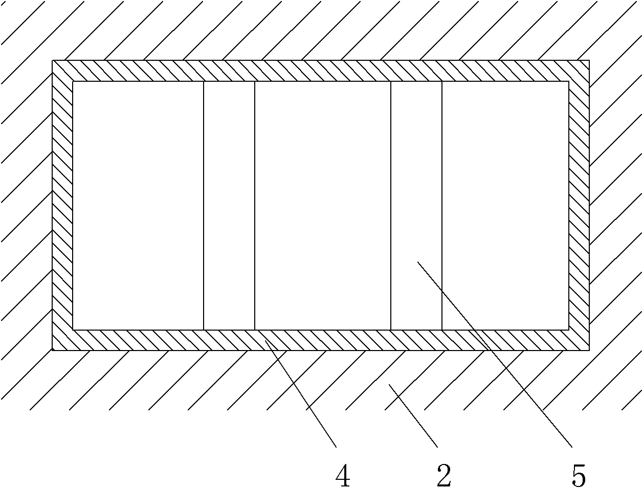 Mining method for ore bed