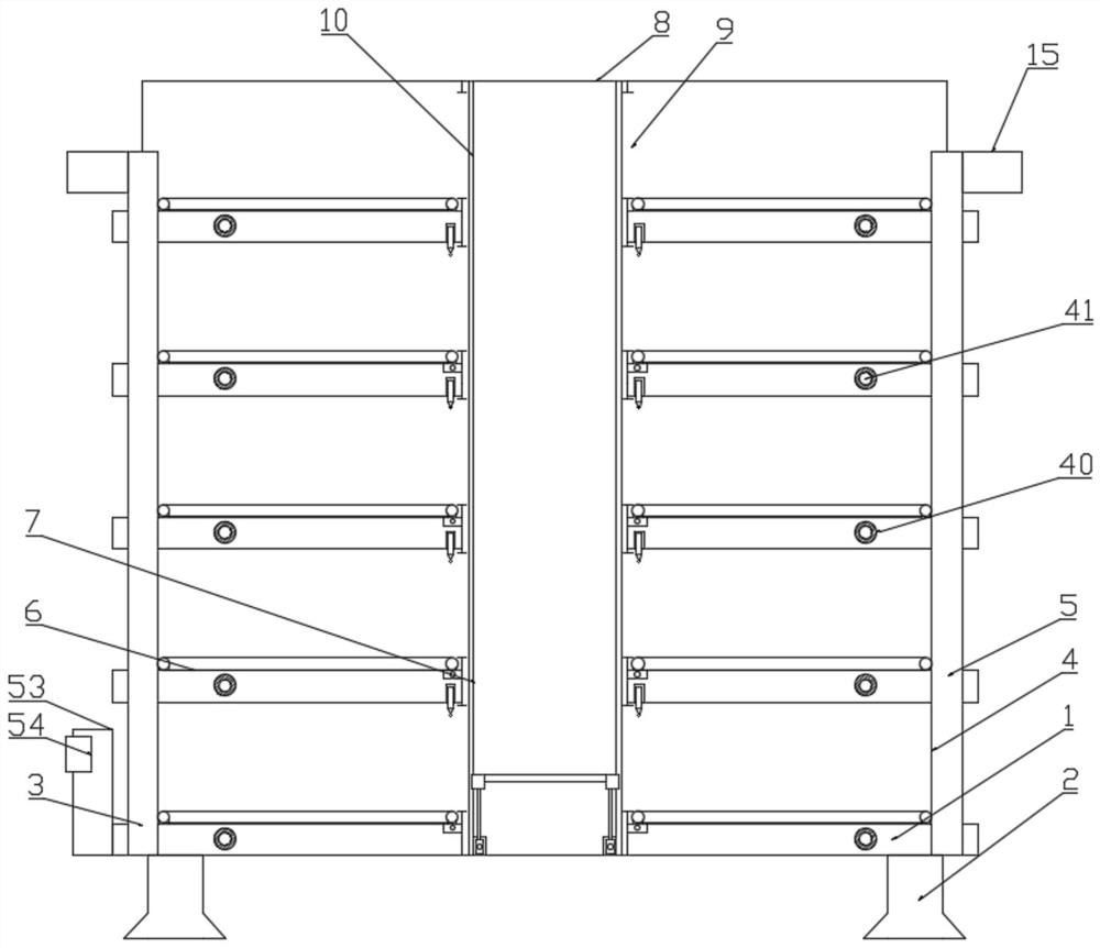 An automated warehouse storage cabinet