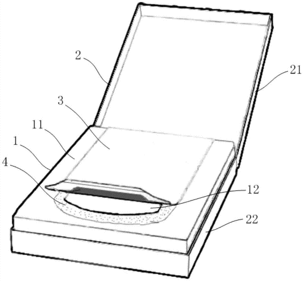 Full-open cover turning type cigarette package box and manufacturing method