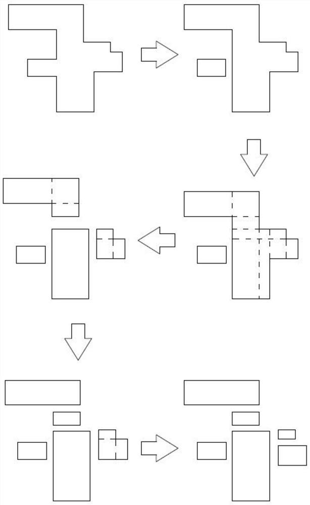 Method and system for pretreating plate waste through laser cutting based on 2D vision