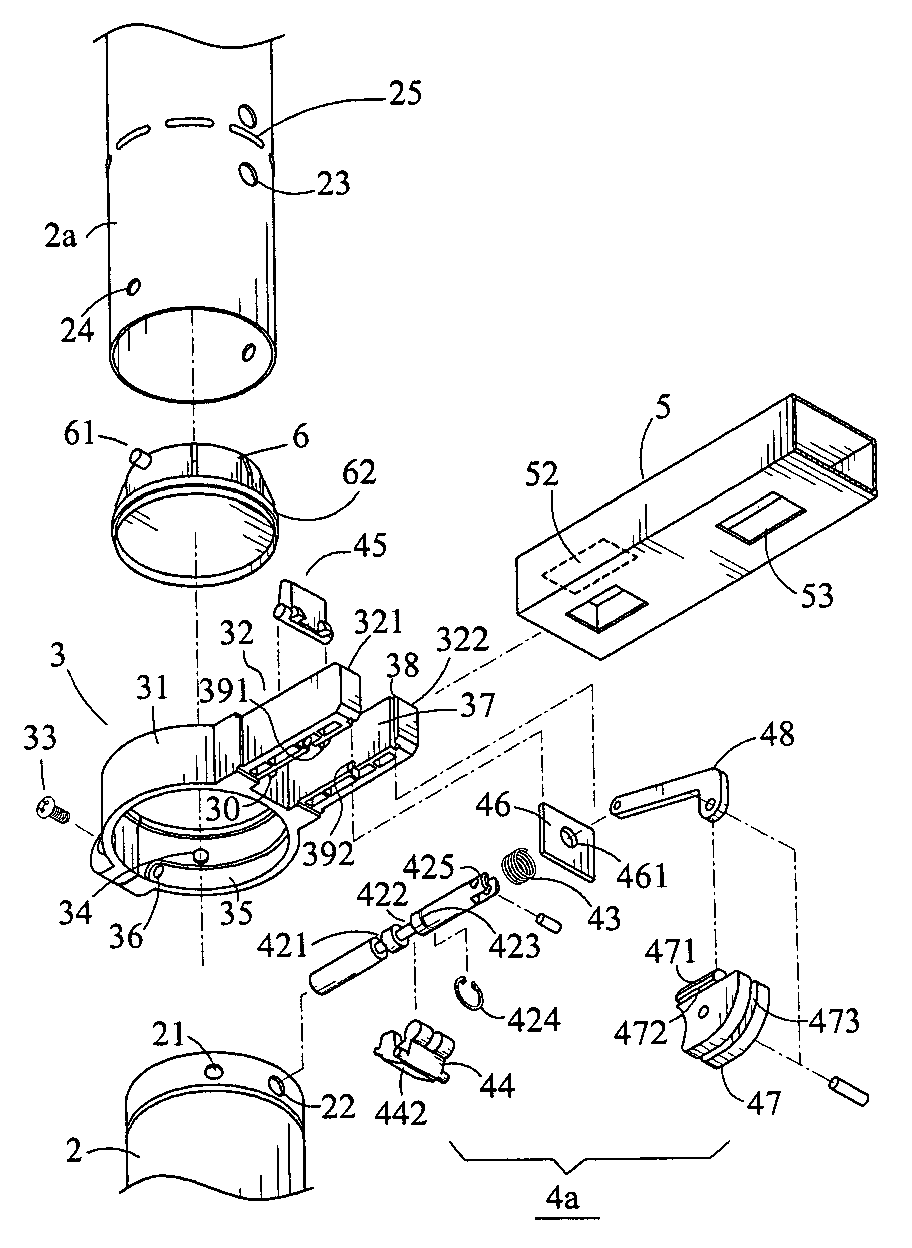 Extension ladder with improved mechanism