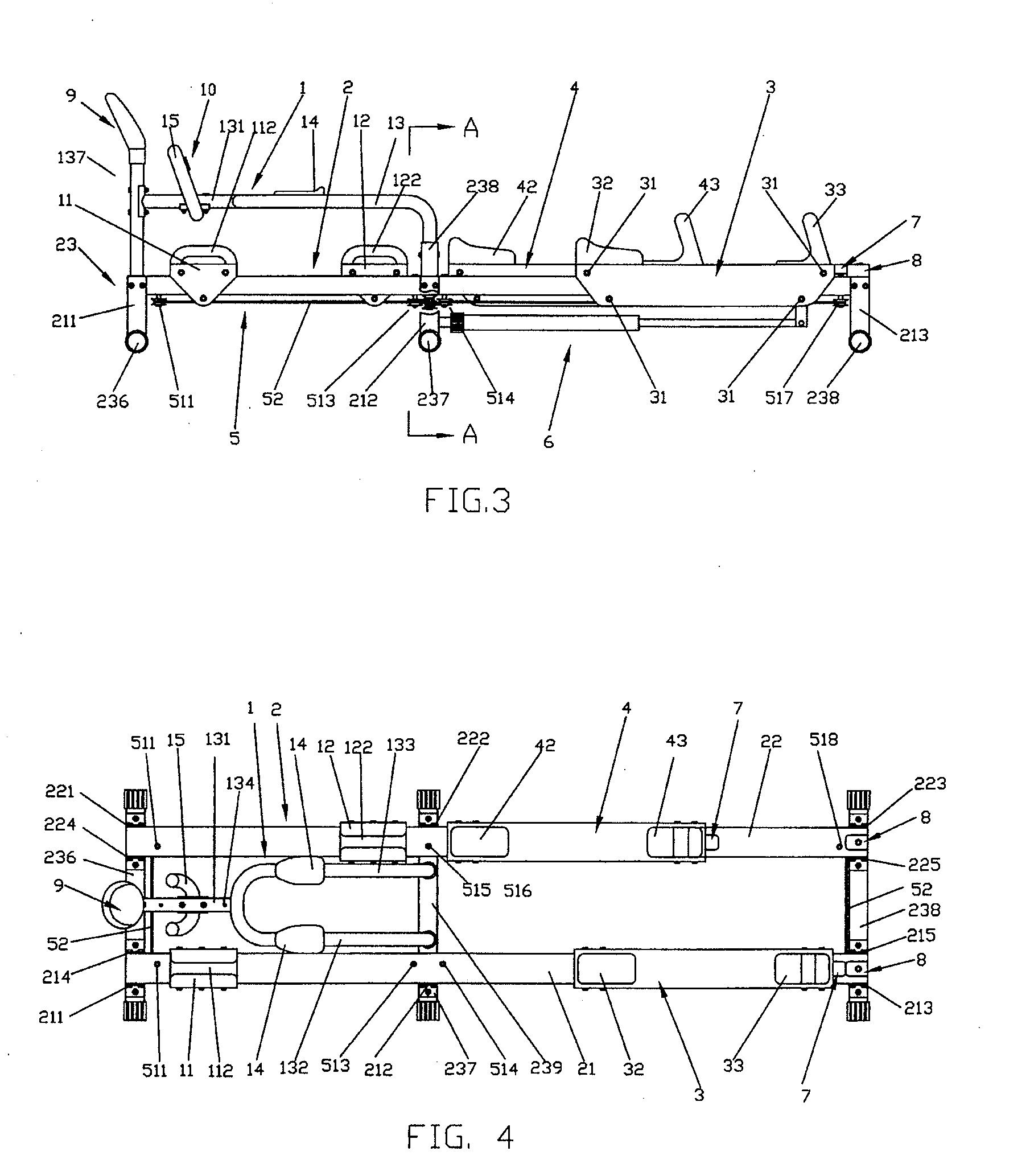 Prostrate grabbling exercise apparatus