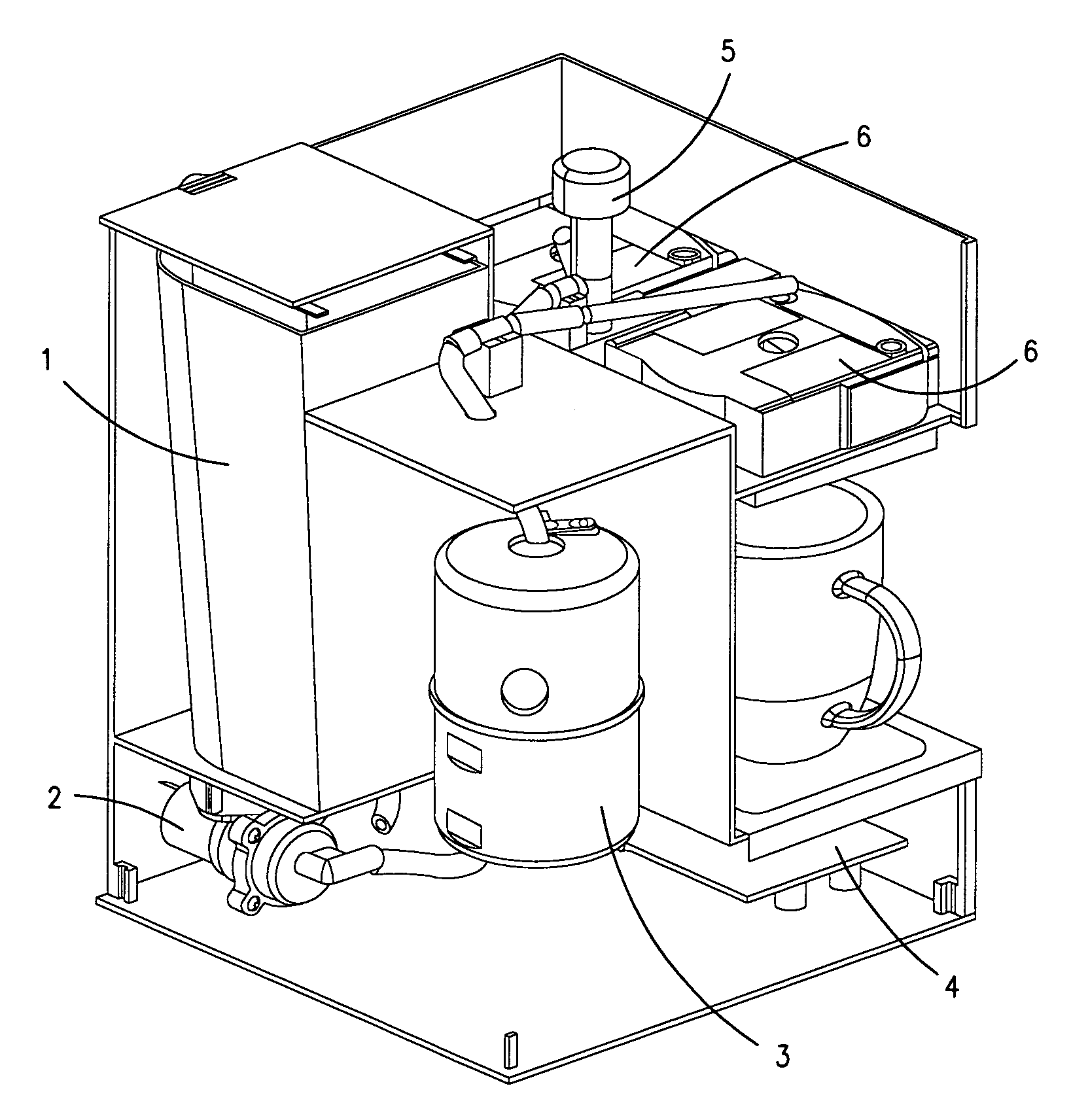 Hot beverage machine