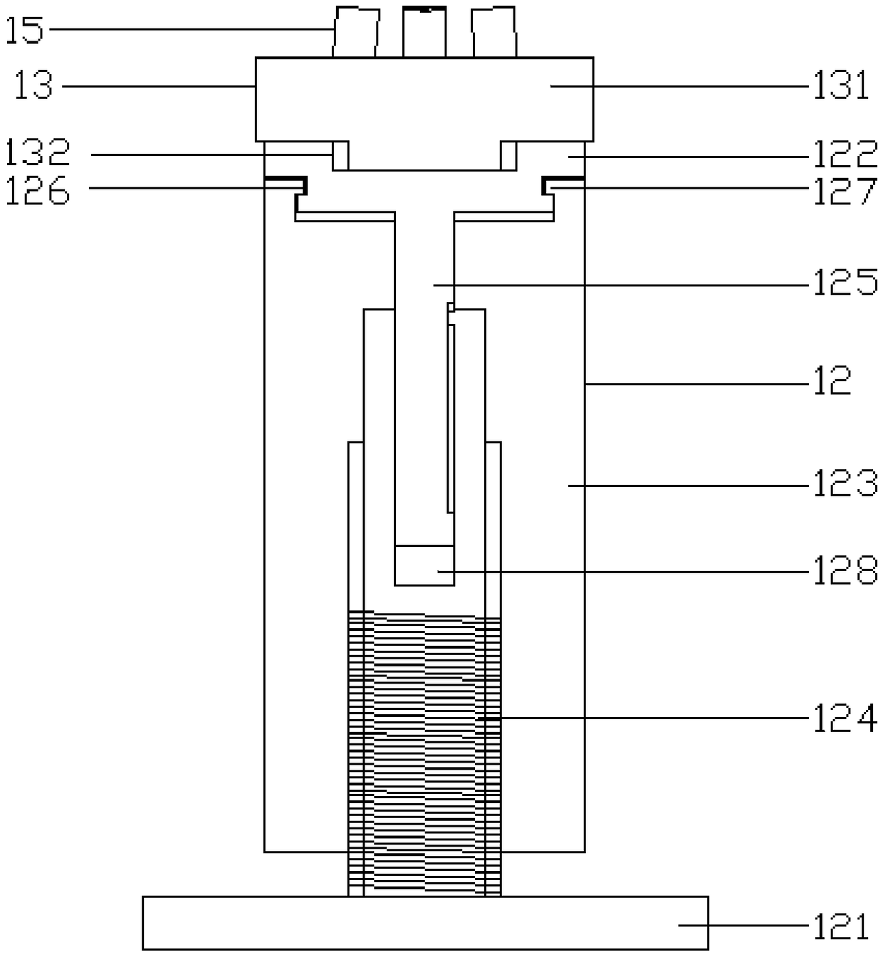 Device provided with seven laser optical tweezers for capturing particles or cells