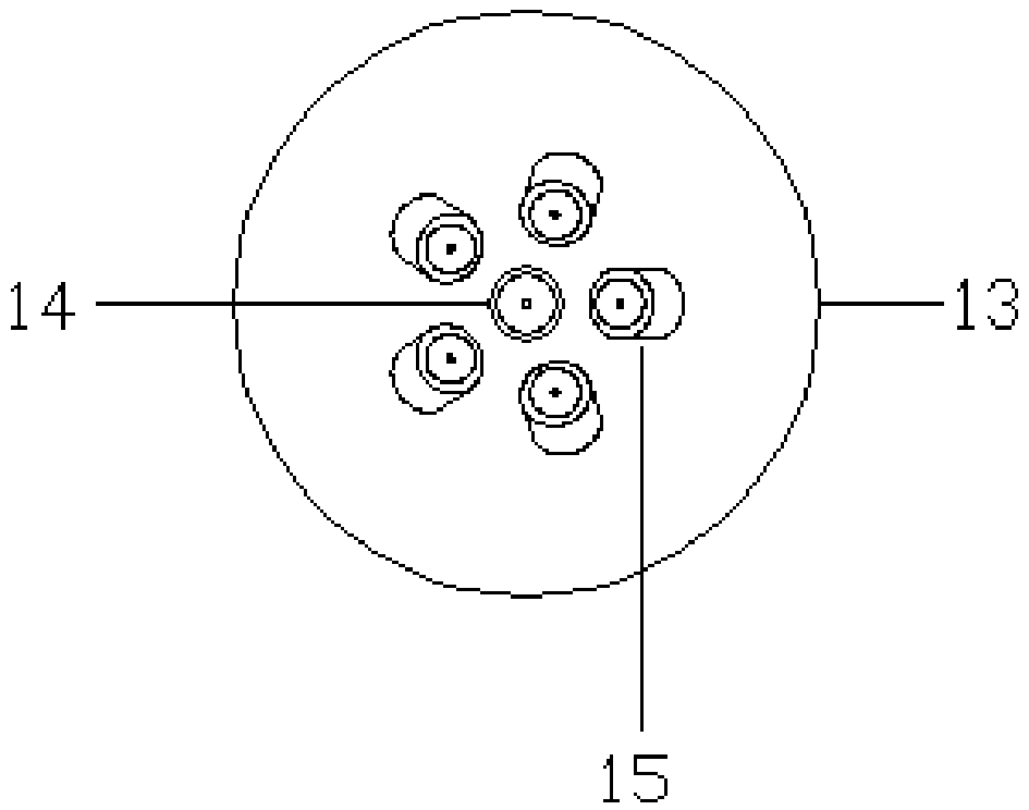 Device provided with seven laser optical tweezers for capturing particles or cells