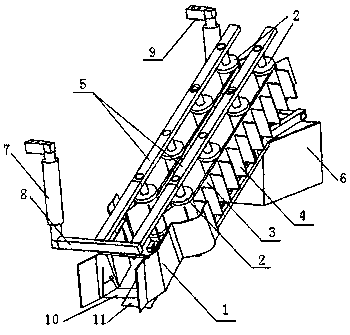 Coriander harvester and use method thereof