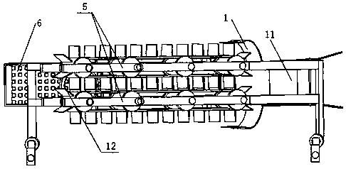 Coriander harvester and use method thereof