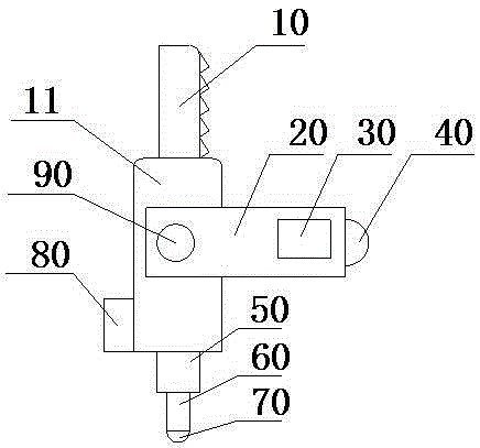 Losing preventing system for car key