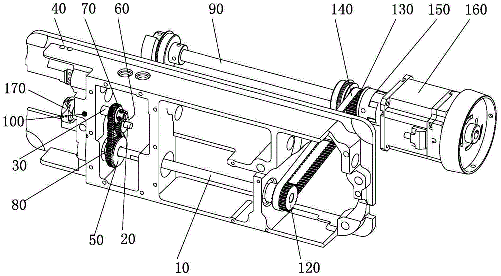 Transmission mechanism of sewing machine