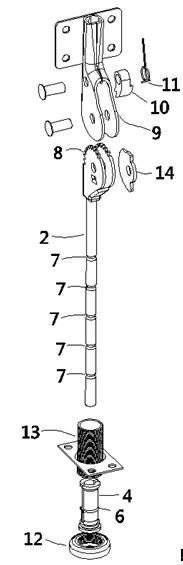 Sofa backrest connecting device