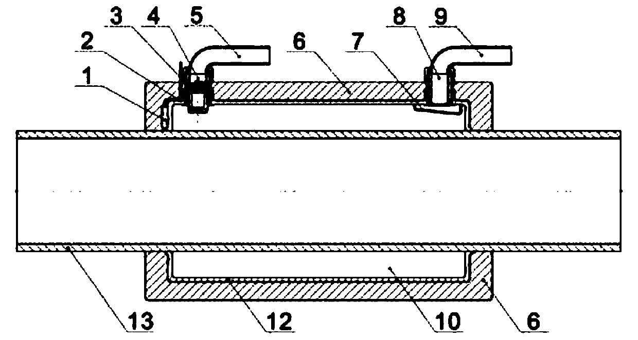 Engine waste heat extraction device and method