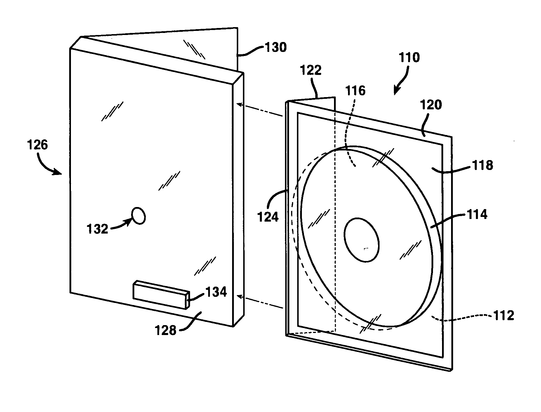 Oxygen scavenging form/fill/seal package for limited lifetime optical data storage media