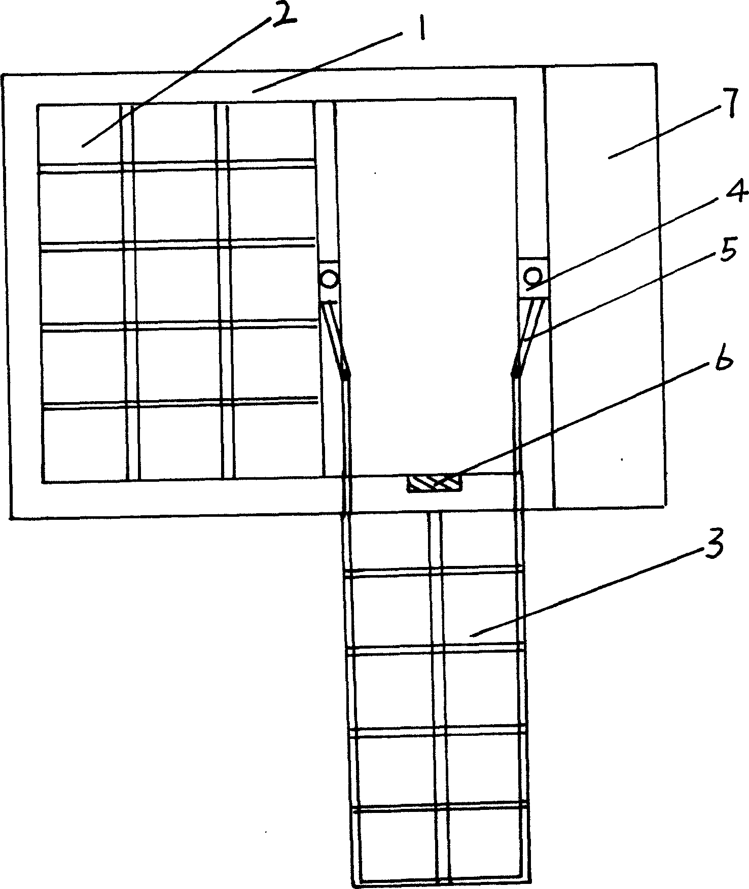 Escaping ladder anti-theft window