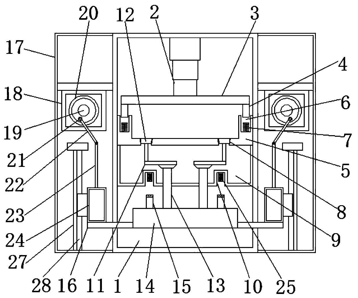 Plastic component rapid demolding device and using method