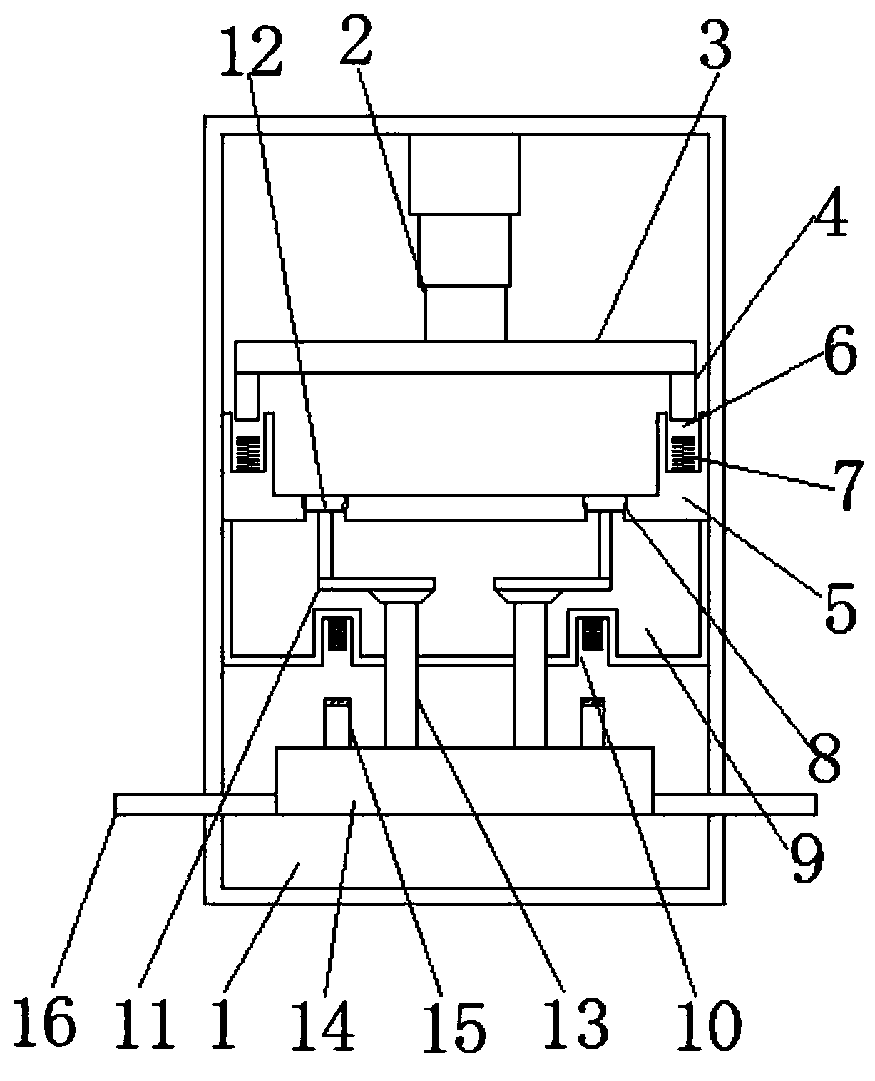 Plastic component rapid demolding device and using method