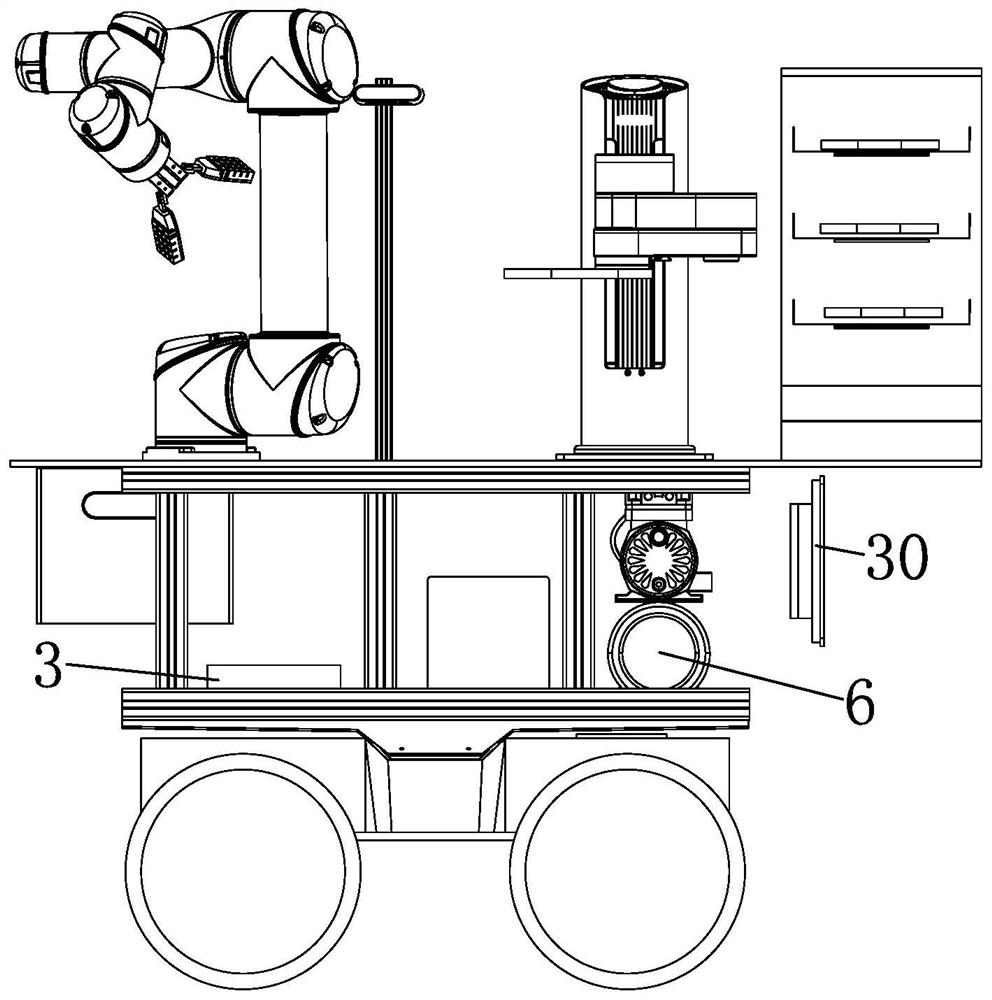 Double-arm small fruit and vegetable harvesting robot