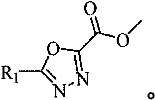 1, 3, 4-oxadiazole hydrazide compound as well as preparation method and application thereof