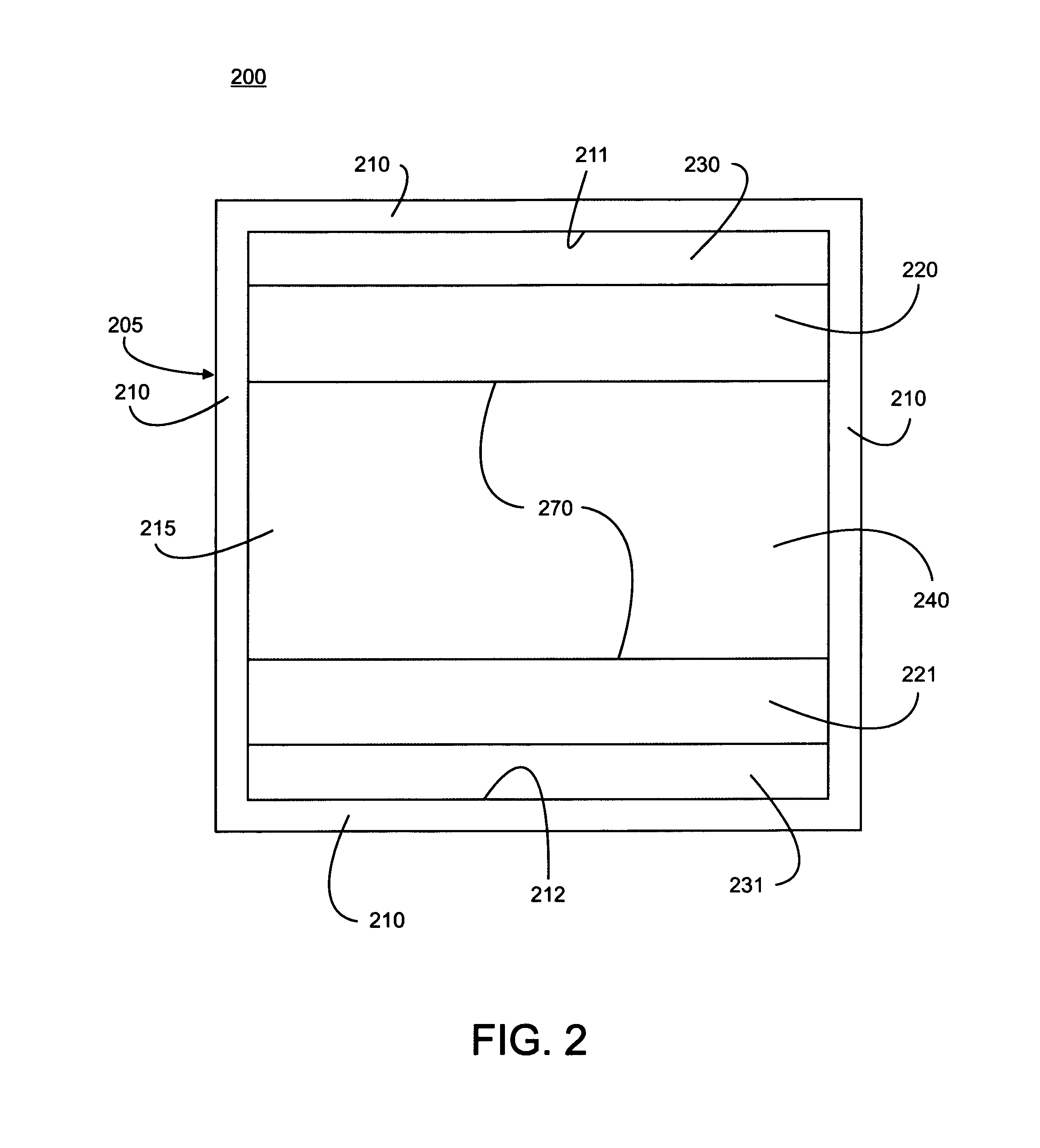 Reaction container containing aluminum