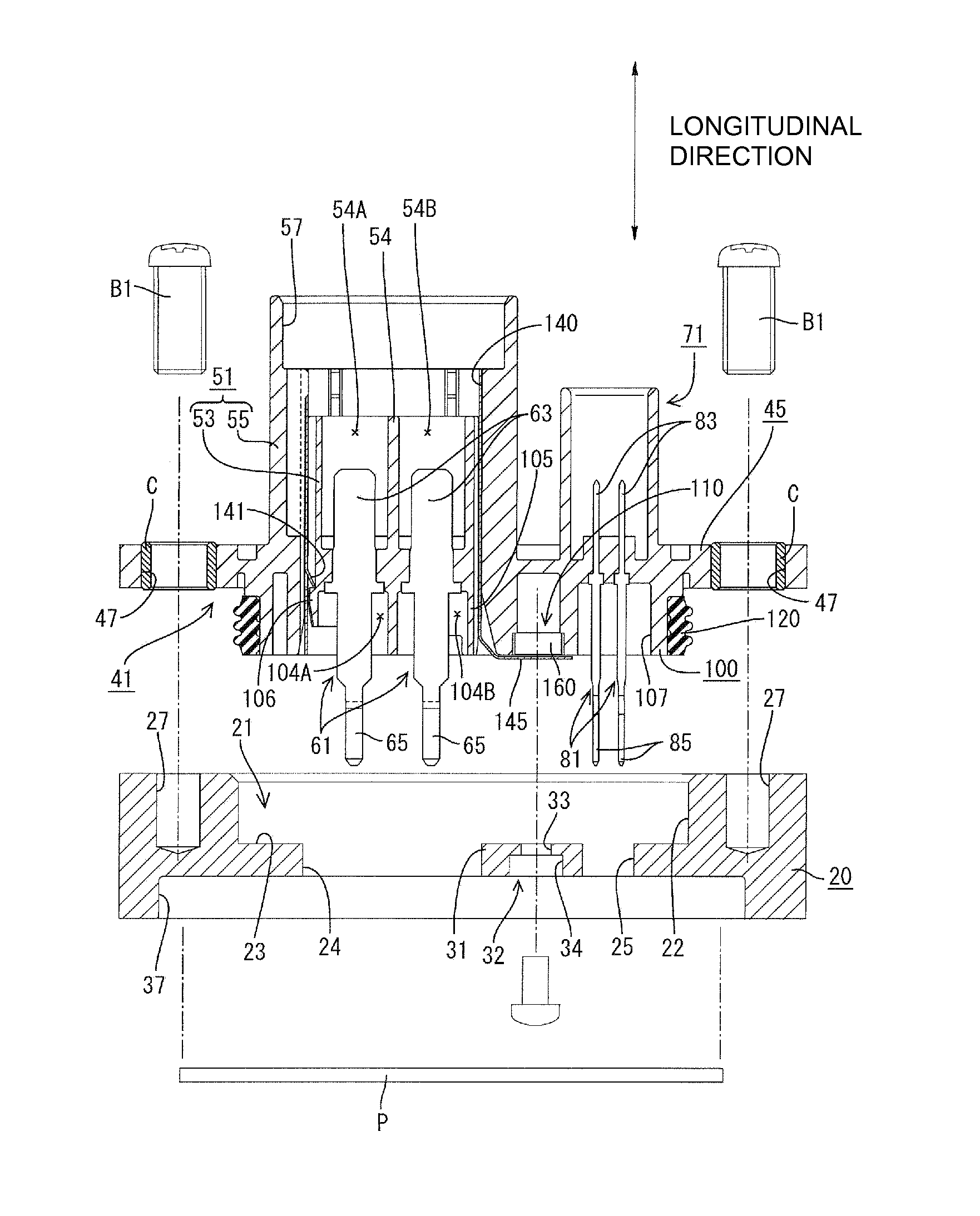 Shield connector mounting structure and shield connector