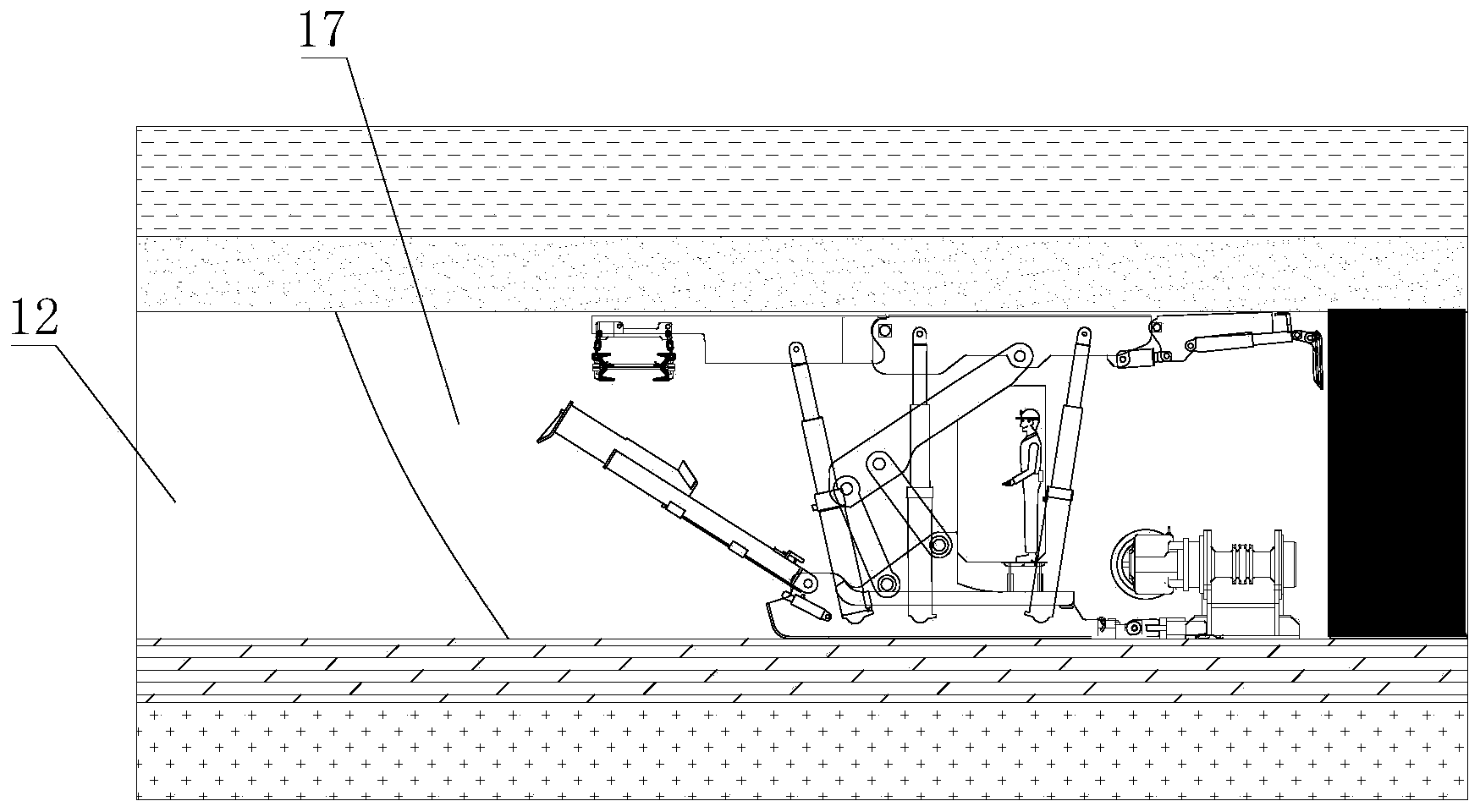 Coal mine underground mining, dress and filling integral method