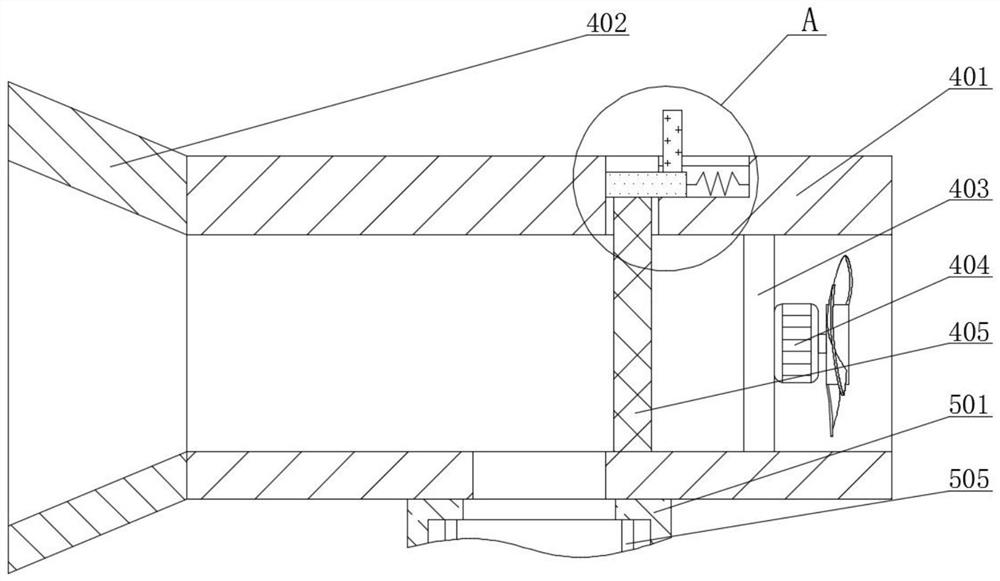 Glass dust collecting device for glass production