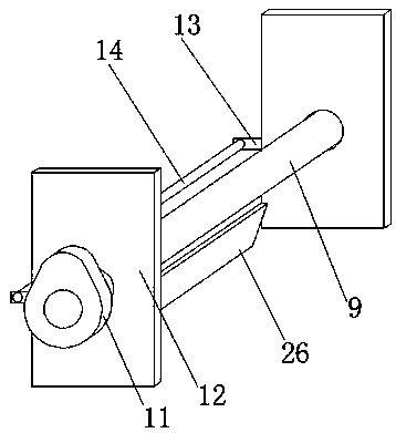 A fast foam scraping device for stabilizing flotation flow field