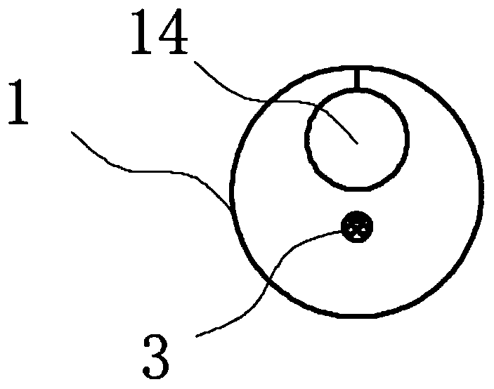 Uninterrupted blood flow cryoablation system, and cryoablation method