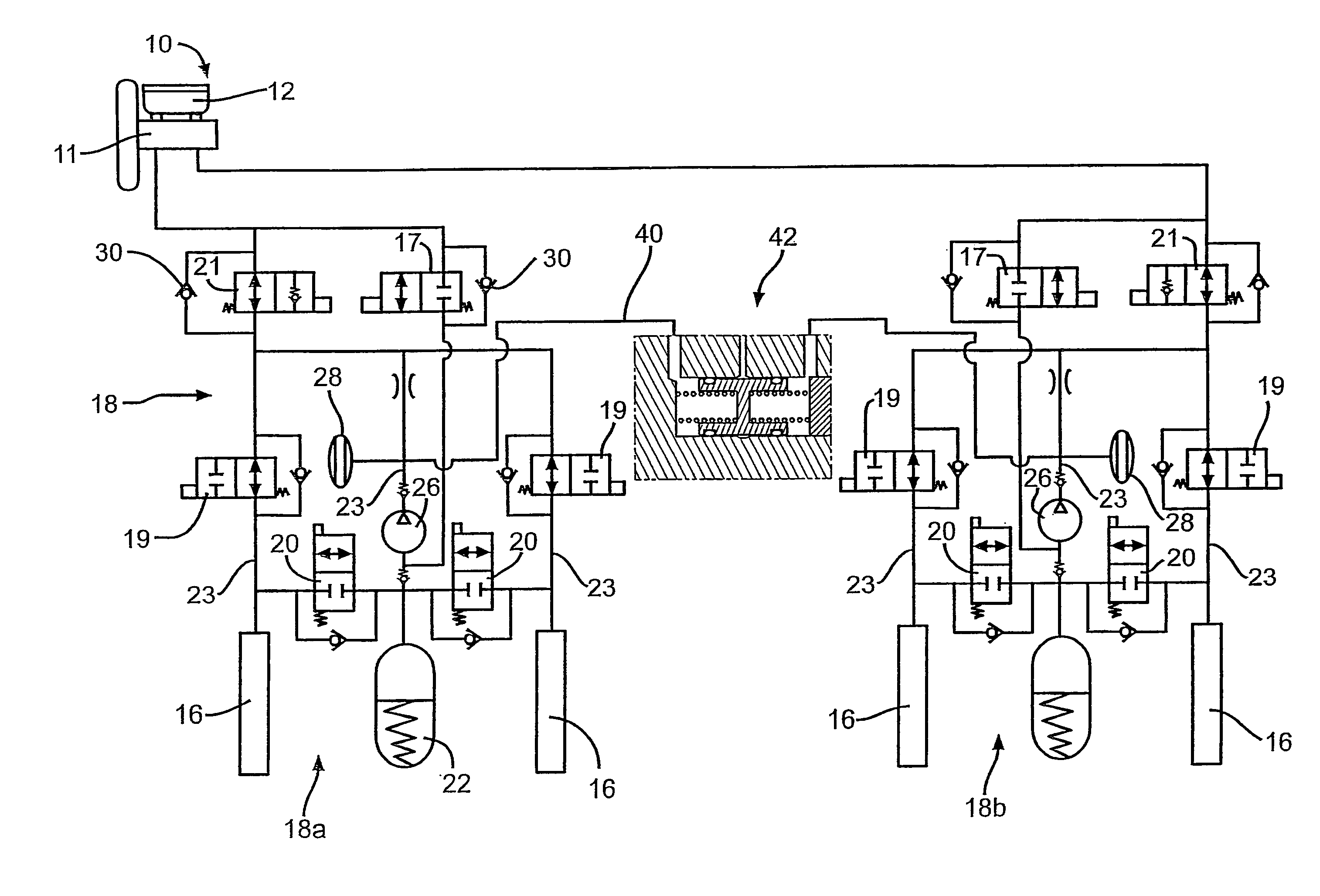 Floating piston for augmenting pressurized fluid flow during vehicle braking operations