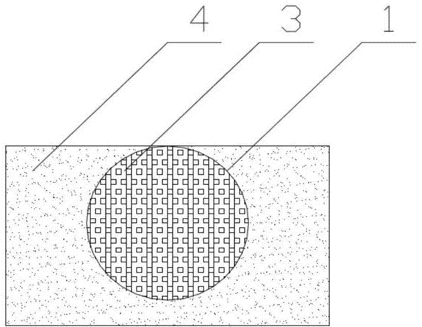 Method for fast building biology movable sand-protecting barrier