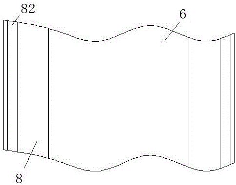 Bridge pavement cleaning device with adjustable travelling speed