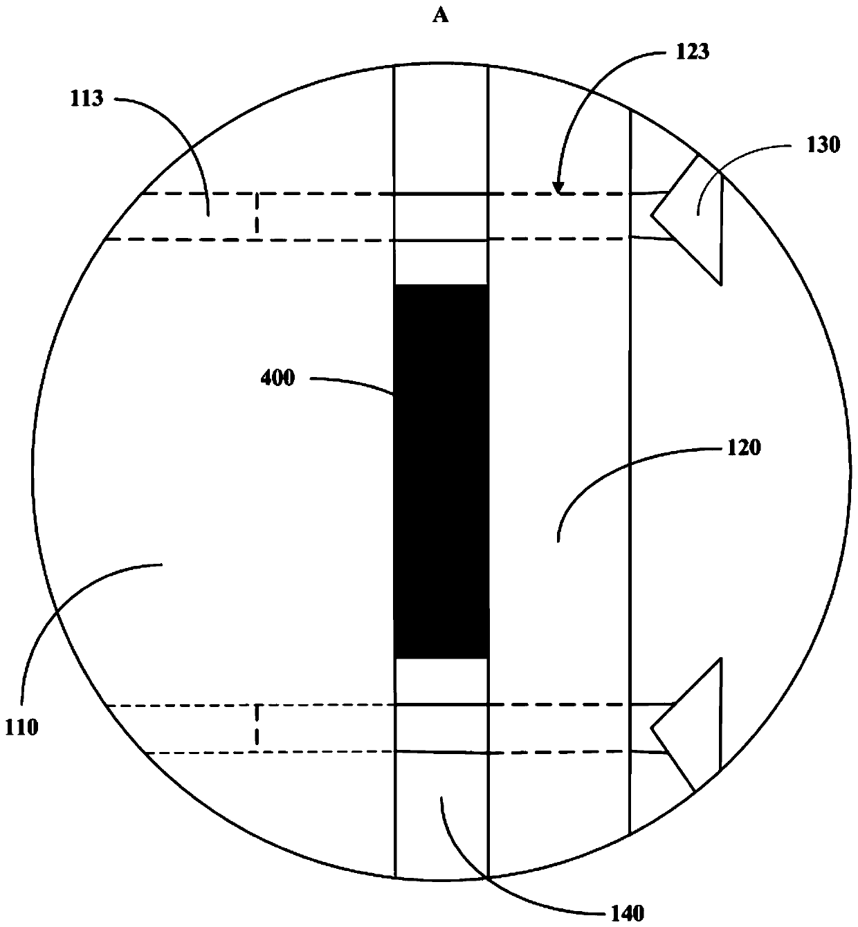 Thin film section sample preparing and transferring device