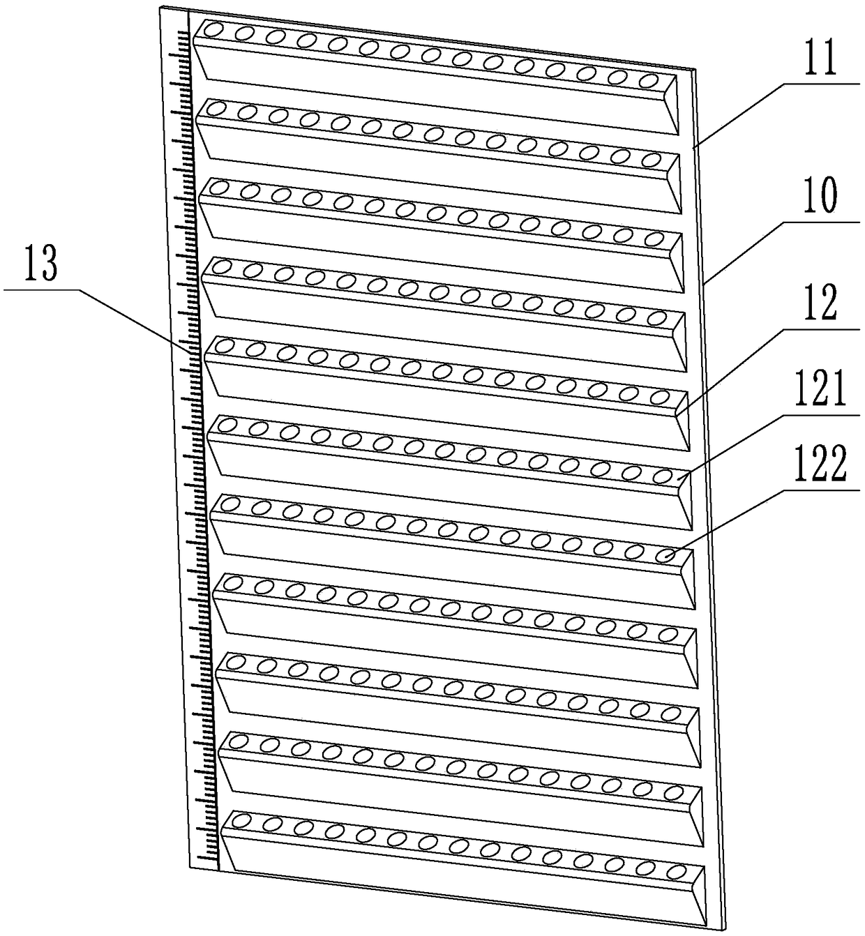 Wall climbing ruler and postoperative breast cancer multifunctional exercise device