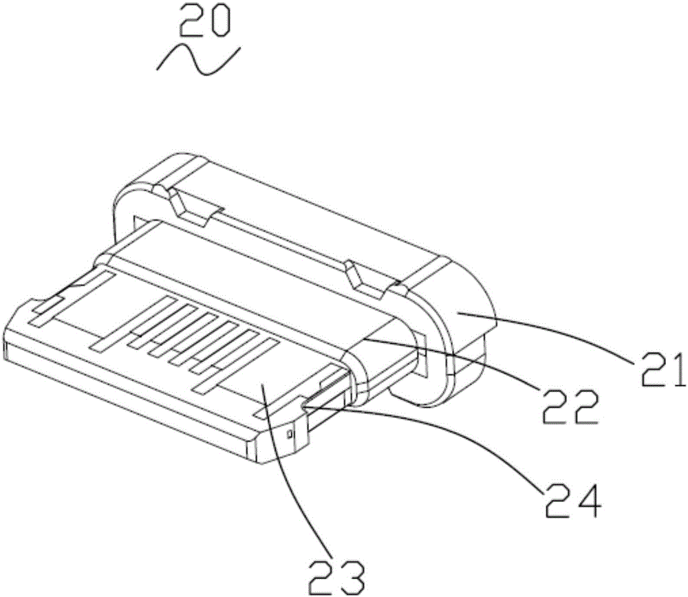 Positively and negatively inserted USB connector