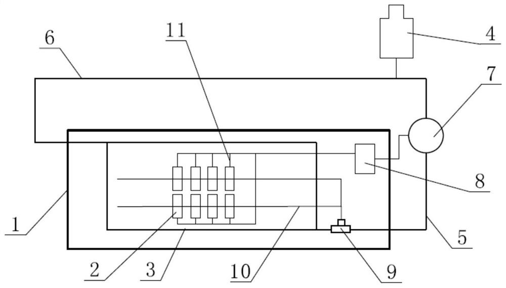 Fire extinguishing system of battery pack, and control method