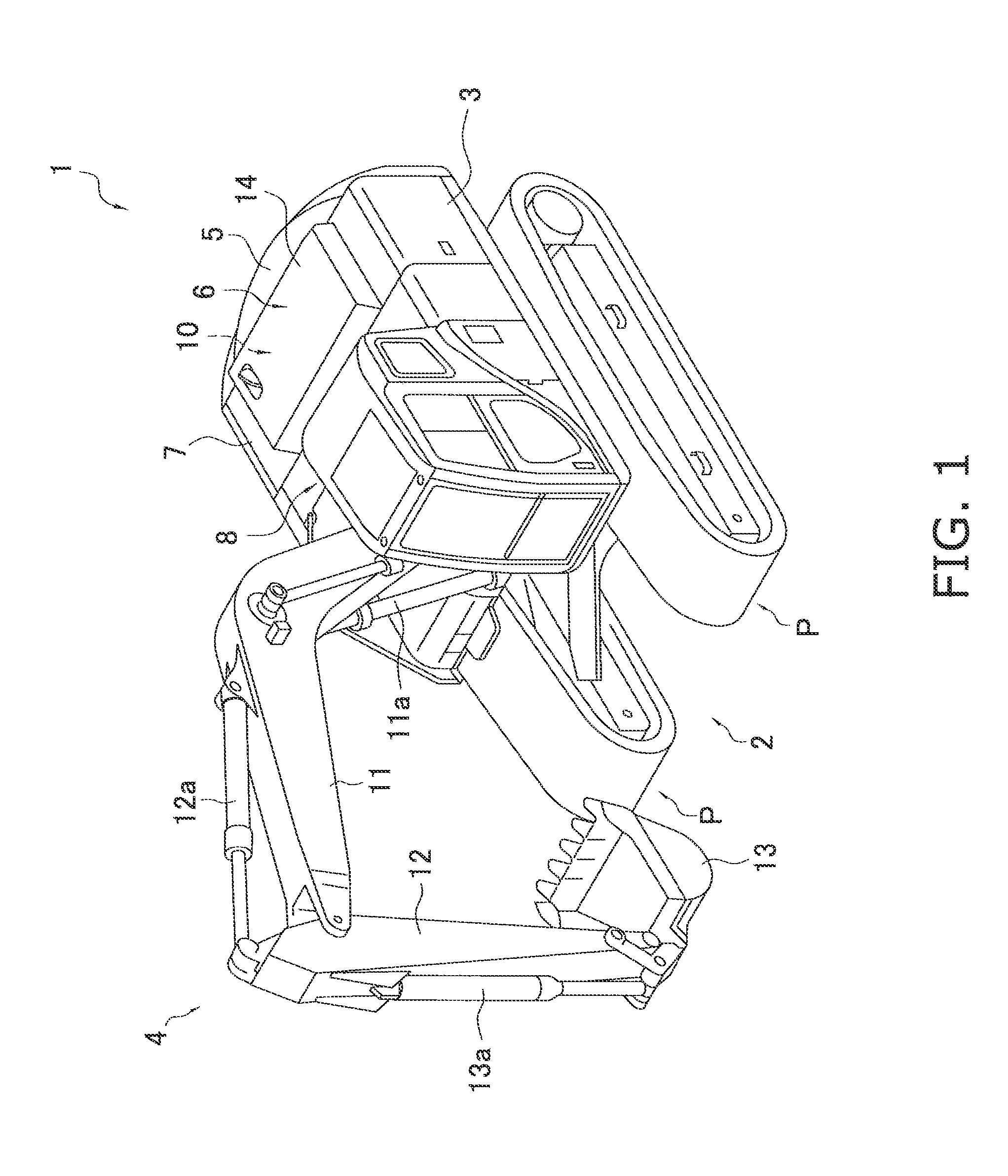 Engine hood for construction machine