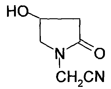 Method for preparing 4-hydroxylethylpyrrolidone-2-acetamide