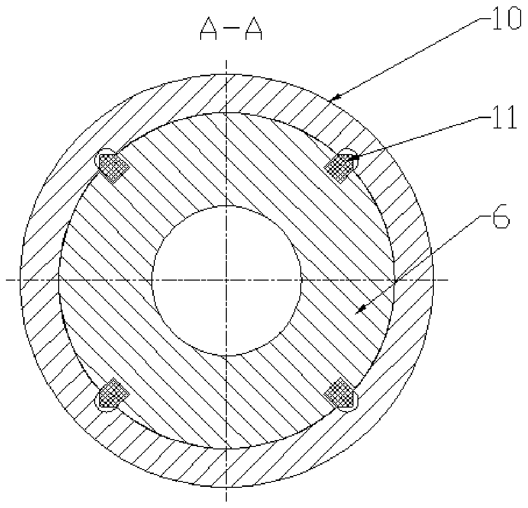 A robot welding and cutting anti-collision device