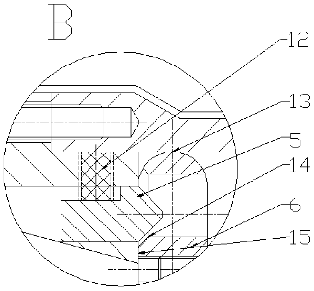 A robot welding and cutting anti-collision device