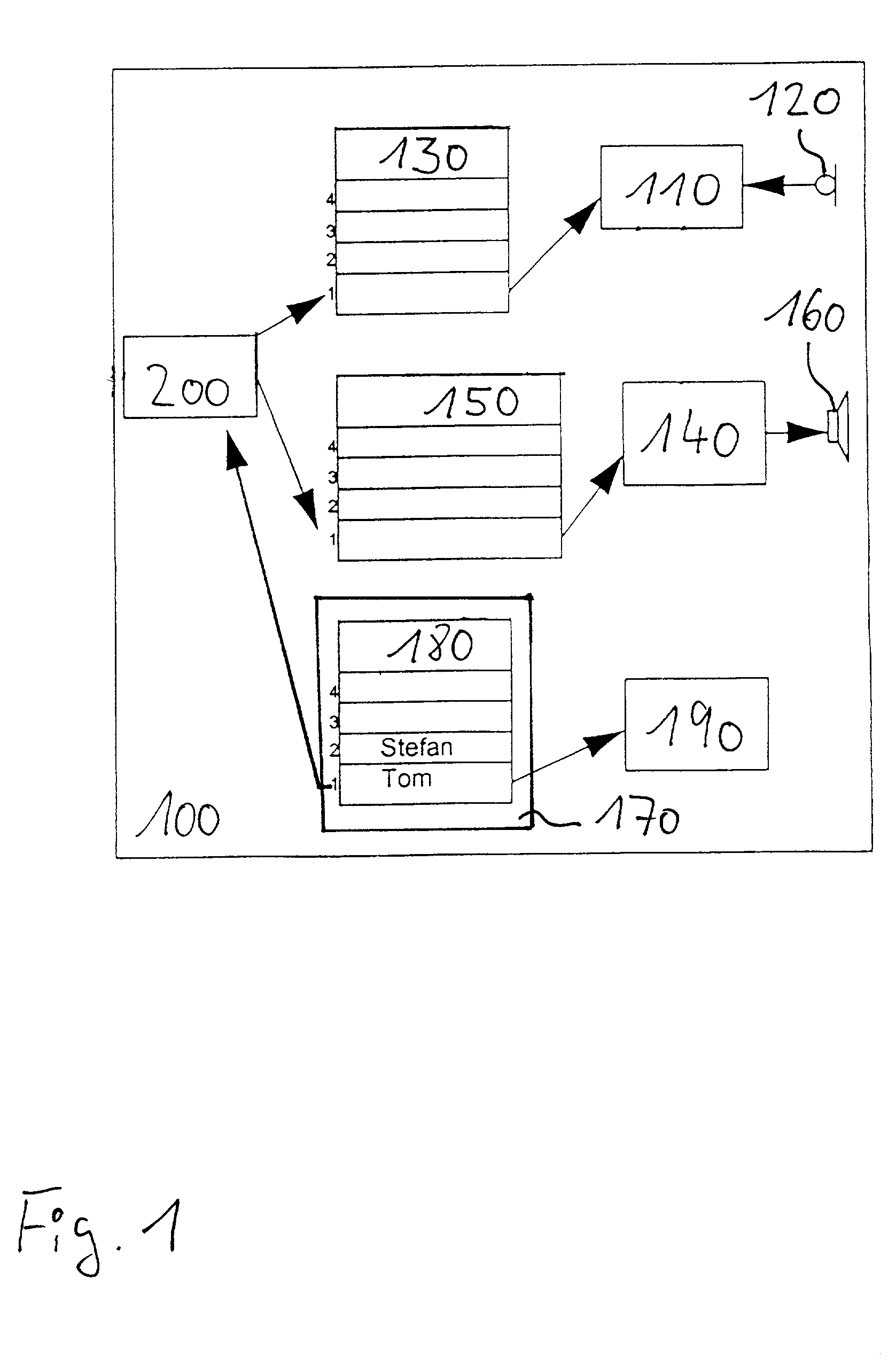 Mobile terminal controllable by spoken utterances