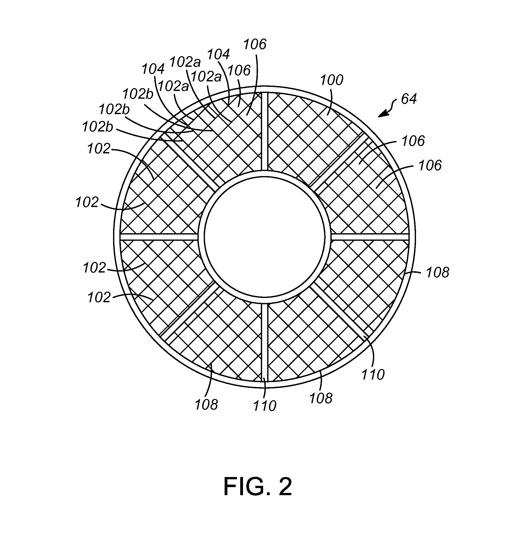 Stripping vessel for removing hydrocarbons entrained in catalyst particles