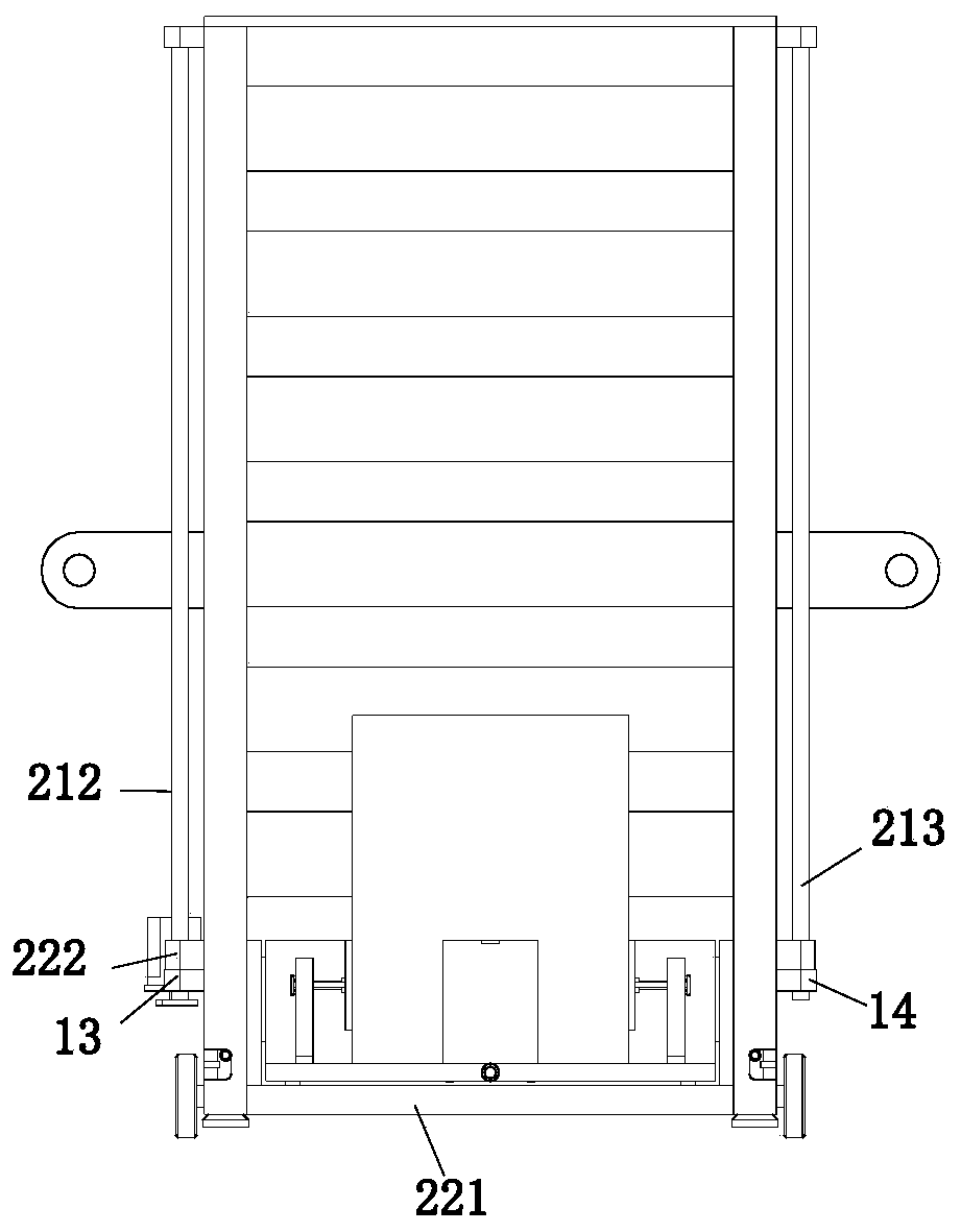 Movable outdoor distribution box equipment